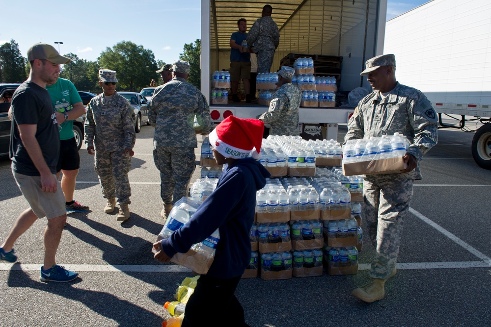 South Carolina National Guard flood response