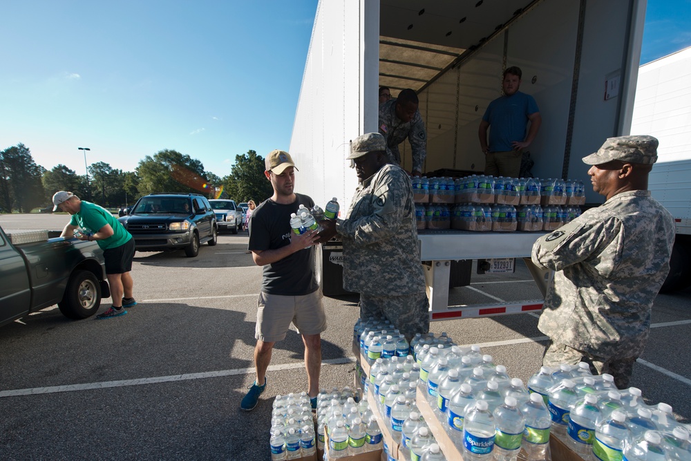 South Carolina National Guard flood response