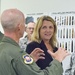 Secretary of the Air Force Deborah Lee James visits the 167th Airlift Wing