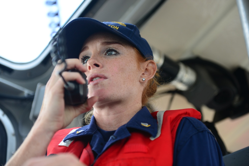 Coast Guard Station Charleston, SC, surveys Cooper River