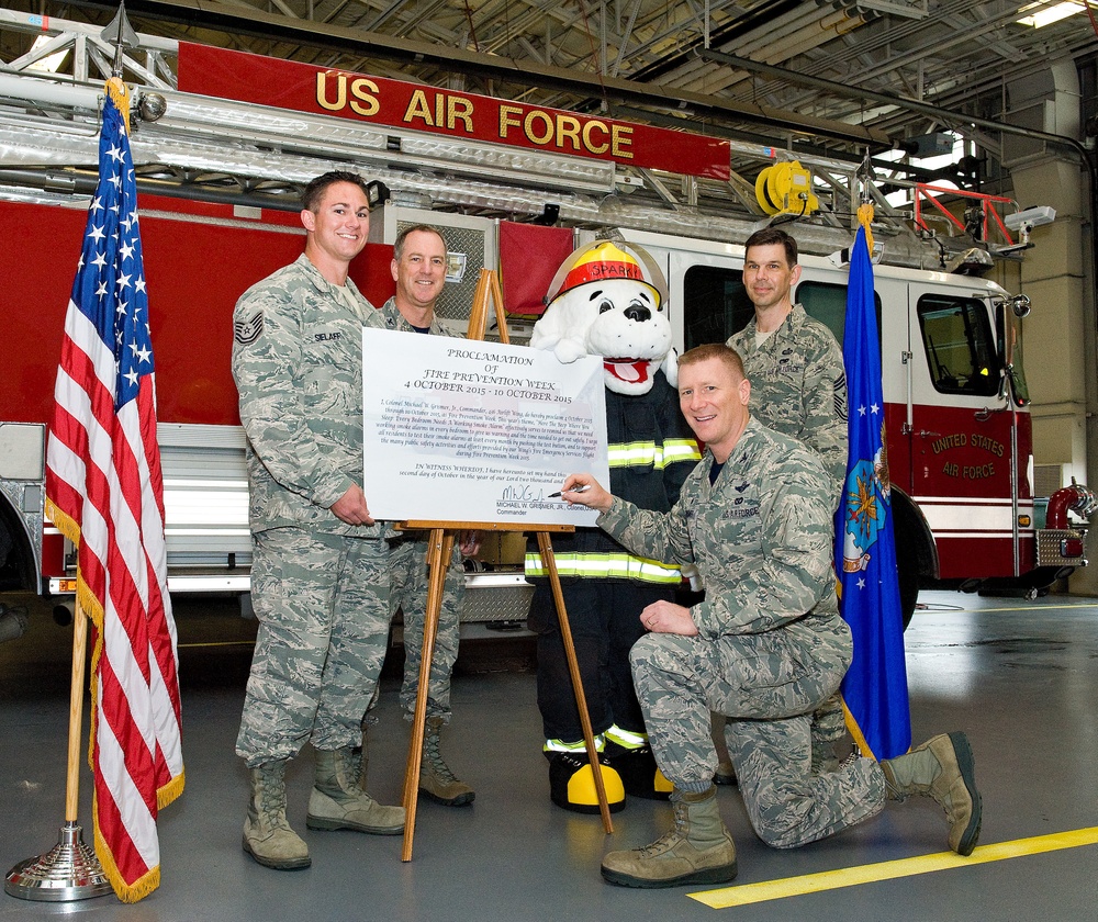Dover AFB kicks off Fire Prevention Week