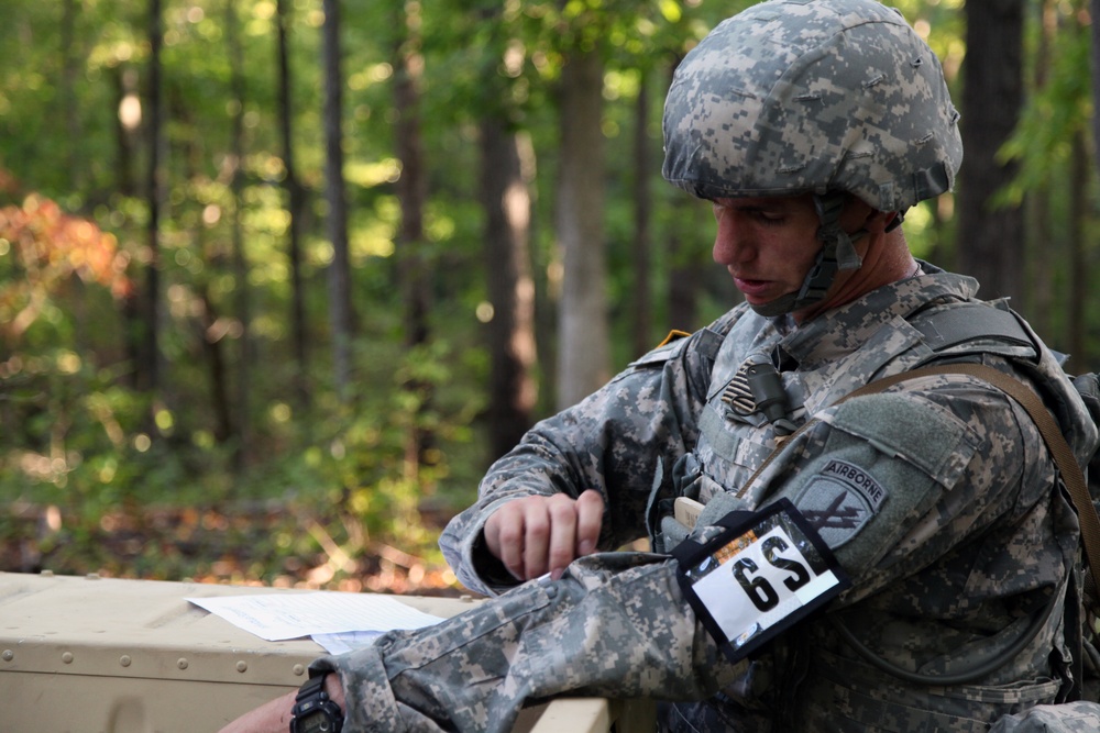 US Army's Best Warrior Competition, 2015