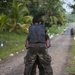 U.S. Marines with SCT-Guatemala, SPMAGTF-SC, lead the Brigada de Infanteria Marina in physical training