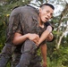 U.S. Marines with SCT-Guatemala, SPMAGTF-SC, lead the Brigada de Infanteria Marina in physical training