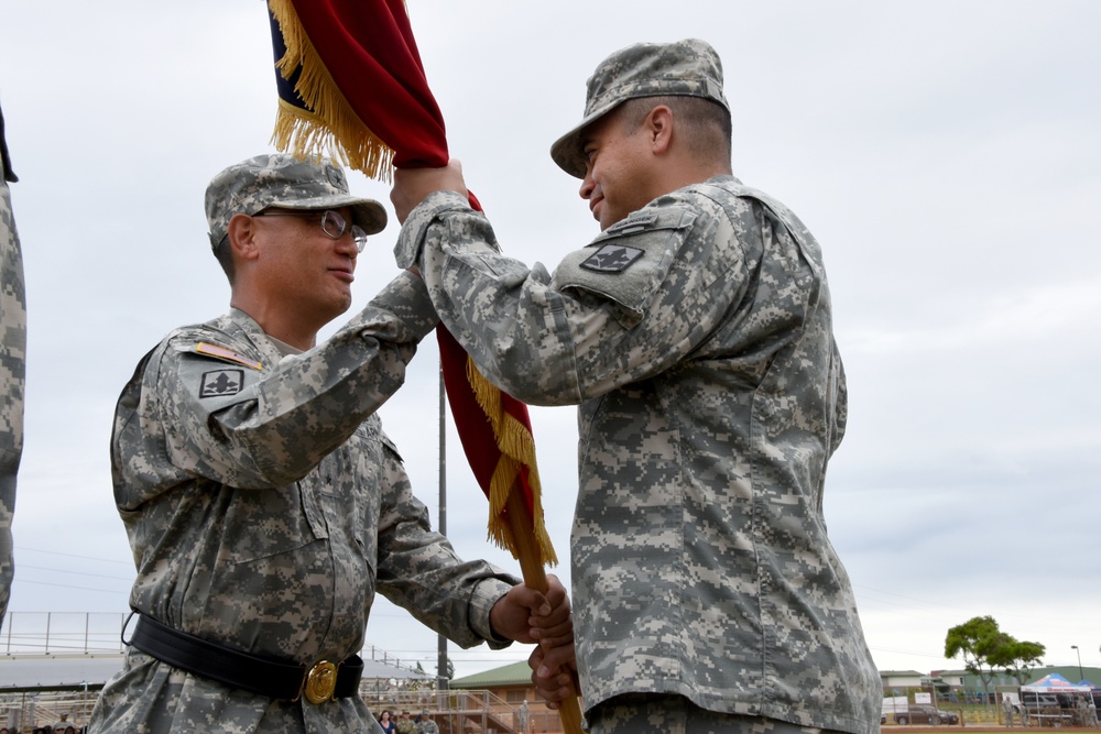 29th Infantry Brigade Combat Team change of command ceremony