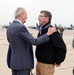 Secretary of defense is greeted by Spanish Defense Minister Pedro Morenes