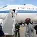 Secretary of defense departs Morón Air Base, Spain