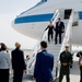 Secretary of defense and his wife Stephanie arrive Sigonella, Italy