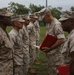 4th Marine Regiment commanding officer presents awards to MRF-D Marines