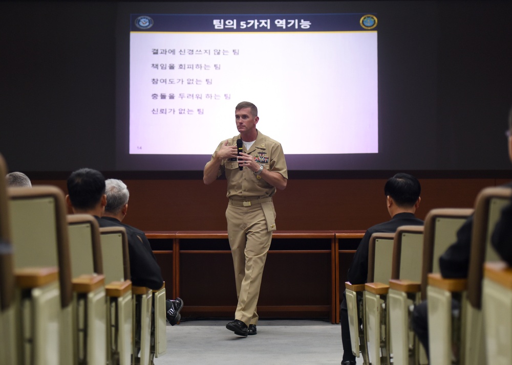 US and ROK chief petty officer training symposium