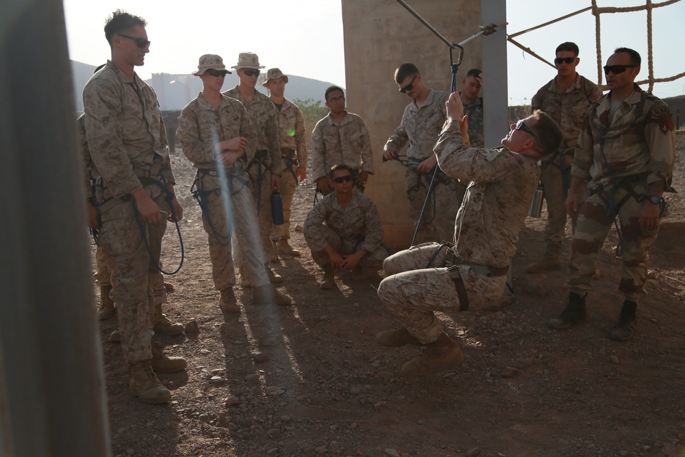 Overcoming obstacles: U.S. Marines, French military train together in Djibouti