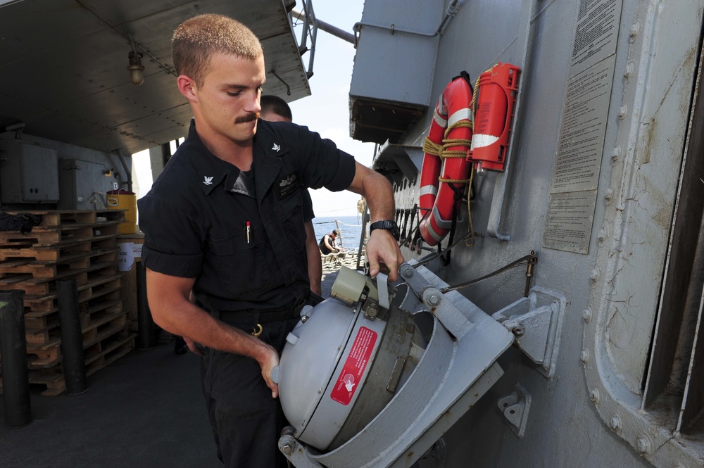 USS Winston S. Churchill operations