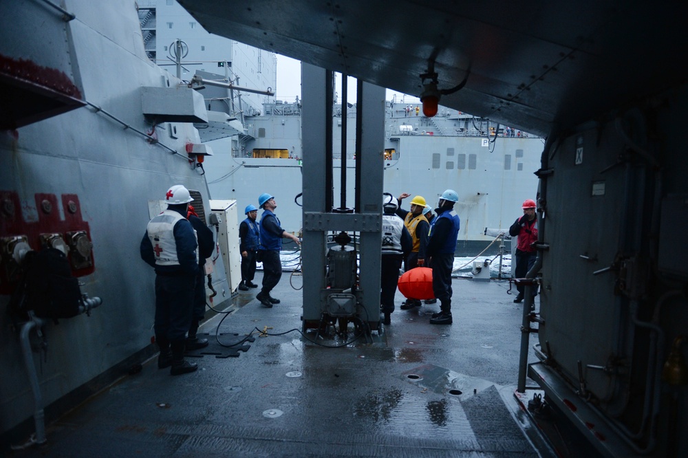 USS Ross operations