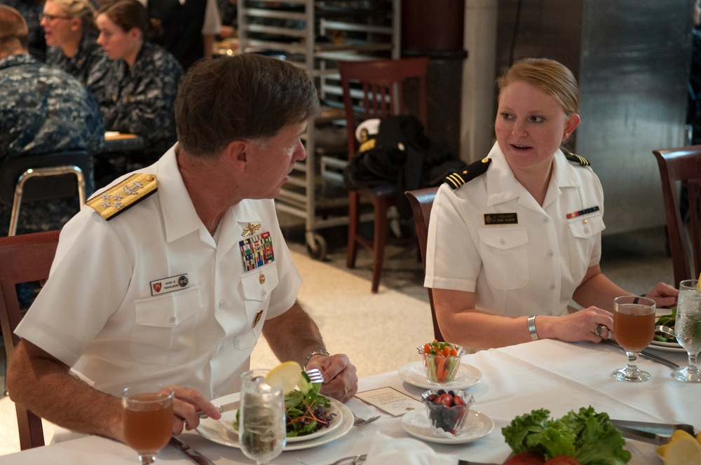 US Naval Academy award ceremony luncheon
