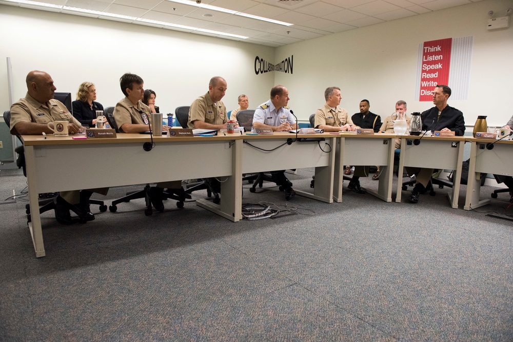CNO meets with CNO Strategic Studies Group fellows
