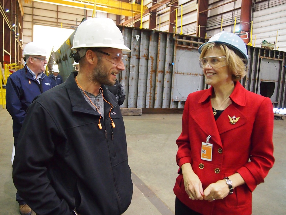 Shipyard tour