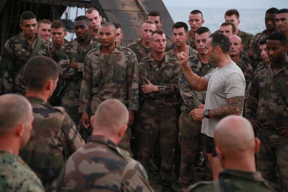 U.S. Marines, French military train together in Djibouti