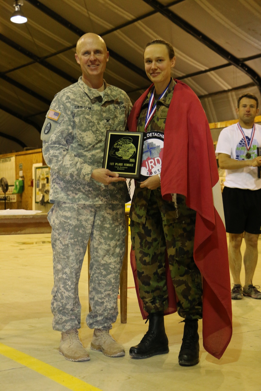 Multinational Battle Group-East hosts first U.S. Army 10-Miler Shadow Run in Kosovo
