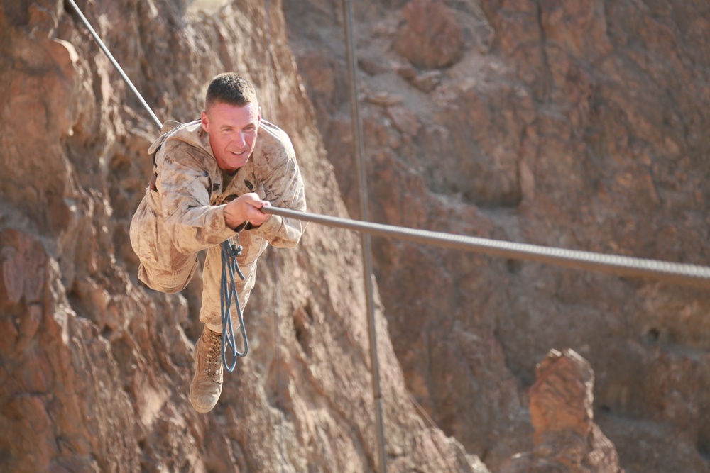 Walking the tightrope: U.S. Marines, French balance on obstacles