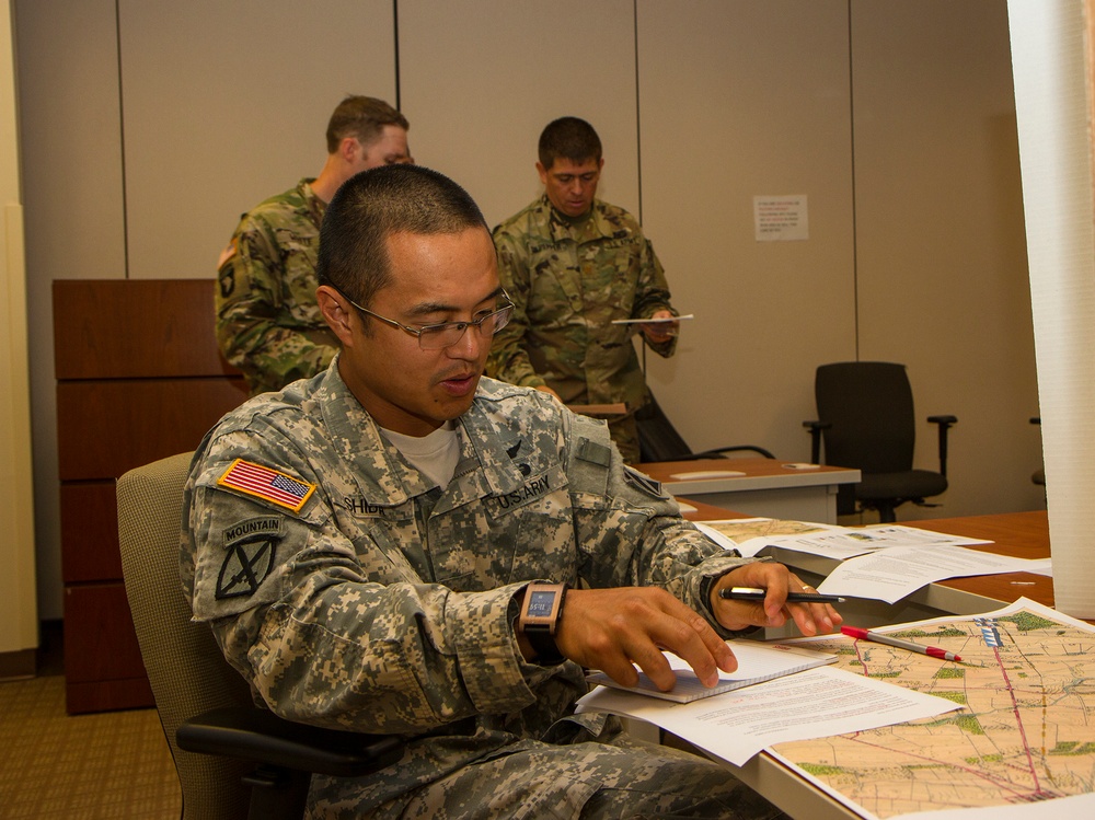 3rd CAB majors fight Gettysburg to learn Mission Command