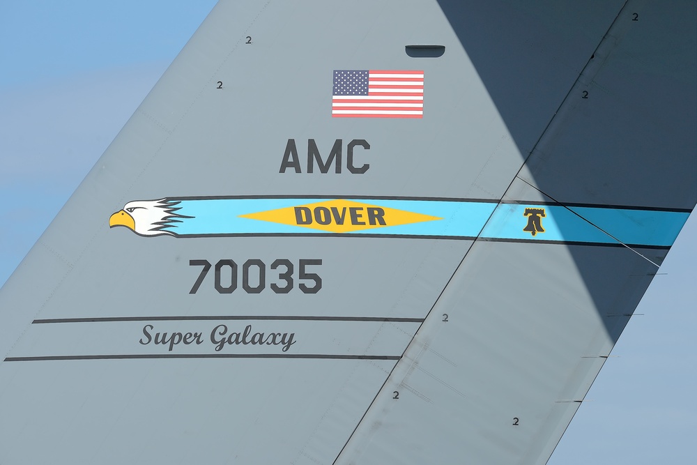 9th Airlift Squadron celebrates 75th anniversary, C-5M Super Galaxy