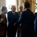 Secretary of defense greets Italian President Sergio Mattarella