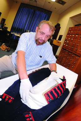 Museum mystery: Curators search for answers about roughly 200-year-old garment