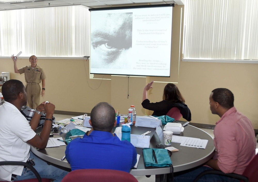 SAPR victim advocates receive class on emotional intelligence