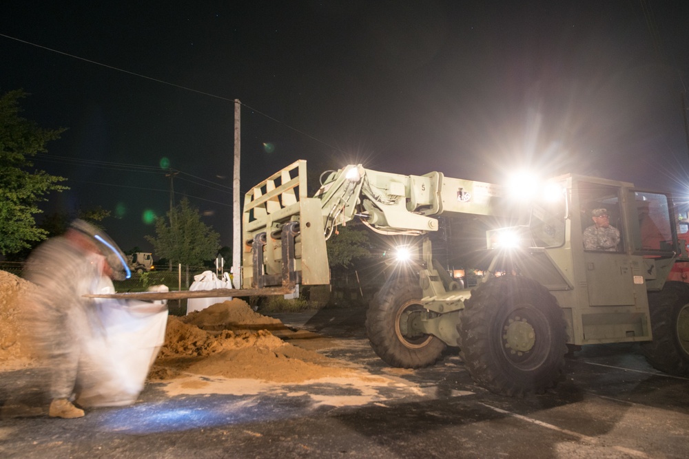 South Carolina National Guard flood response