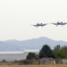 Two ship of A-10s land at Osan Air Base