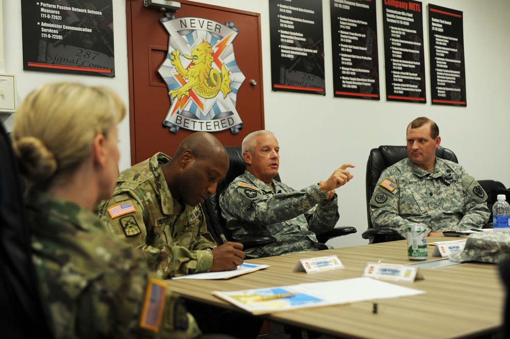 DVIDS - News - Signal’s CG And CSM Visit Camp Zama