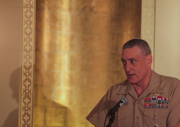 Military leaders discuss humanitarian assistance preparation during Fleet Week 2015