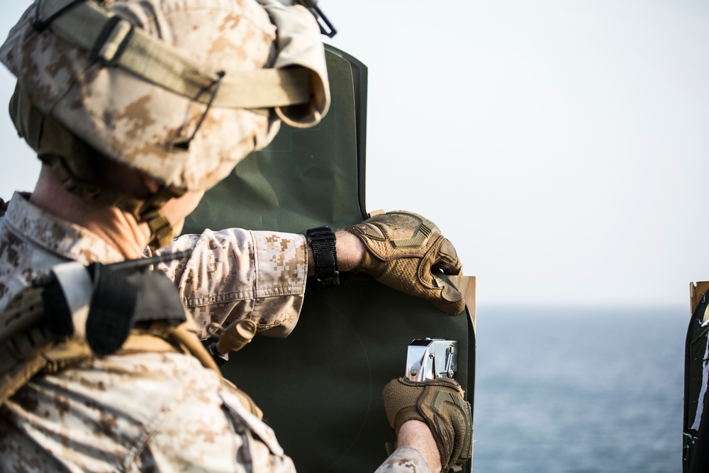 On Deck: U.S. Marines enhance marksmanship skills