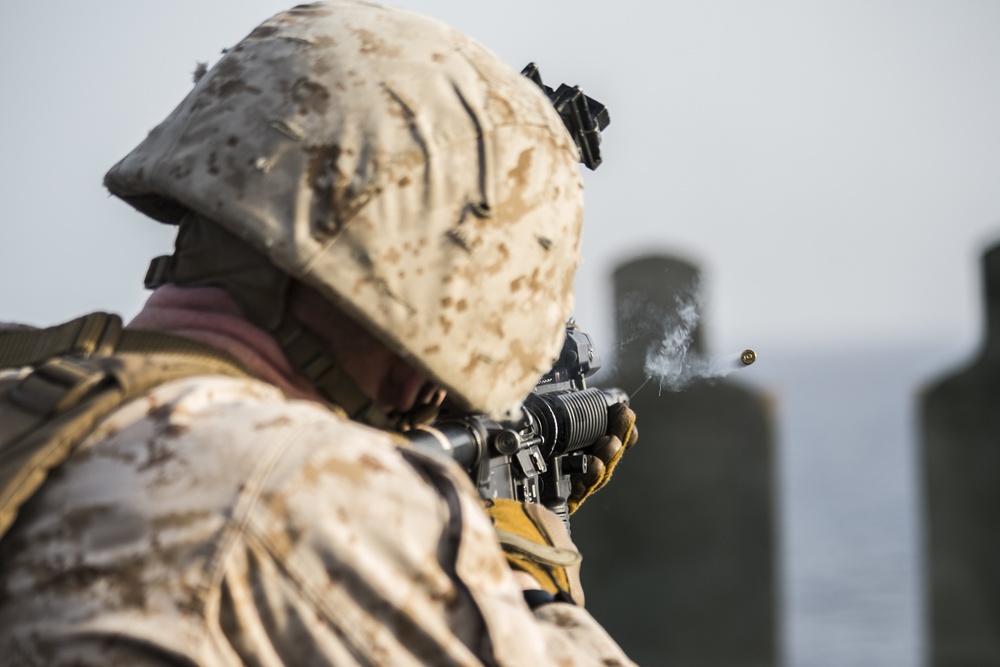 On Deck: U.S. Marines enhance marksmanship skills