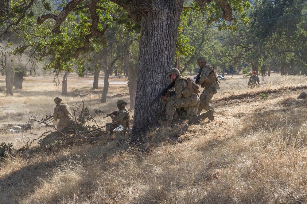 NMCB 4 defends during field exercise