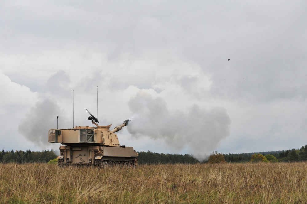 1-41 FA, 1/3 ABCT, 3ID gunnery as part of Combined Resolve V