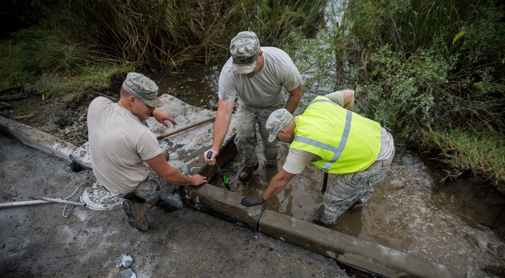 628th CES hurricane recovery efforts