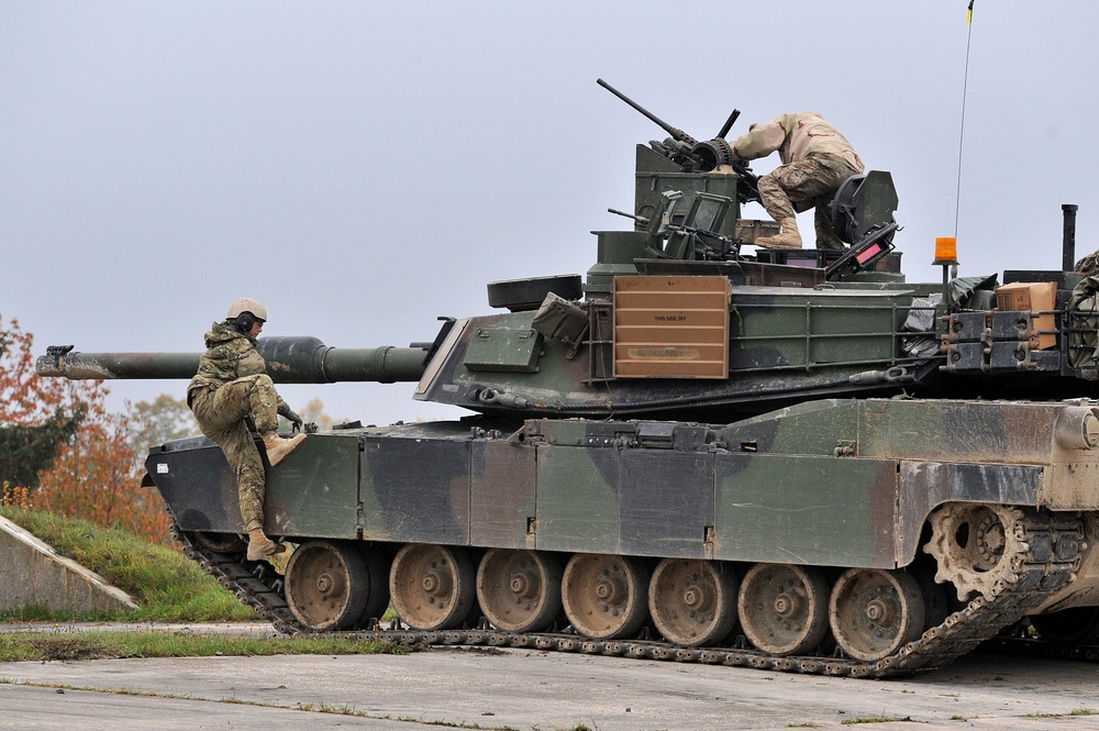 Combined Resolve V, M1A2 Gunnery