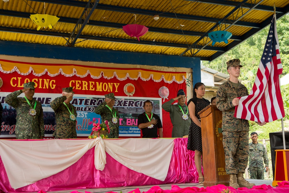 Ribbon Cutting Ceremony for Humanitarian Civic Assistance Project during PHIBLEX 15