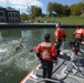 Coast Guard Station New York crew members test immersion suits