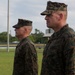 US Marine Jon Hidlay is promoted to the rank of Gunnery Sgt.