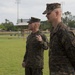US Marine Jon Hidlay is promoted to the rank of Gunnery Sgt.