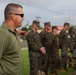 US Marine Jon Hidlay is promoted to the rank of Gunnery Sgt.