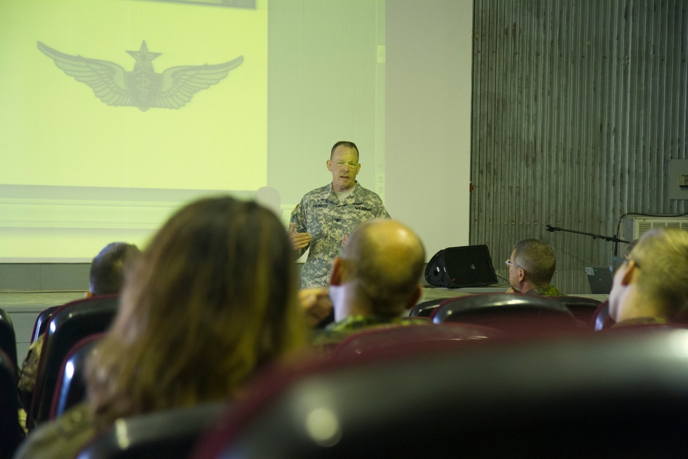 KFOR medical professionals hold multinational conference on Camp Bondsteel