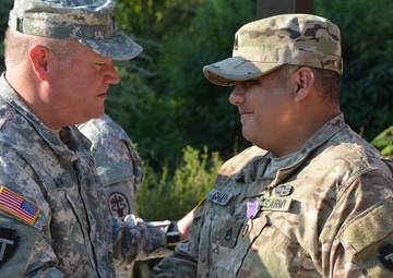 Texas National Guard Soldiers receive state, federal Purple Hearts