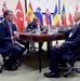 Secretary of defense speaks with the minister of national defense of the Republic of Turkey at NATO