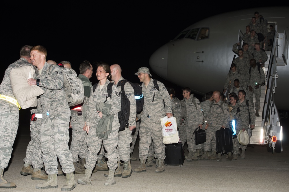Langley Airmen return from supporting ISIL airstrike missions