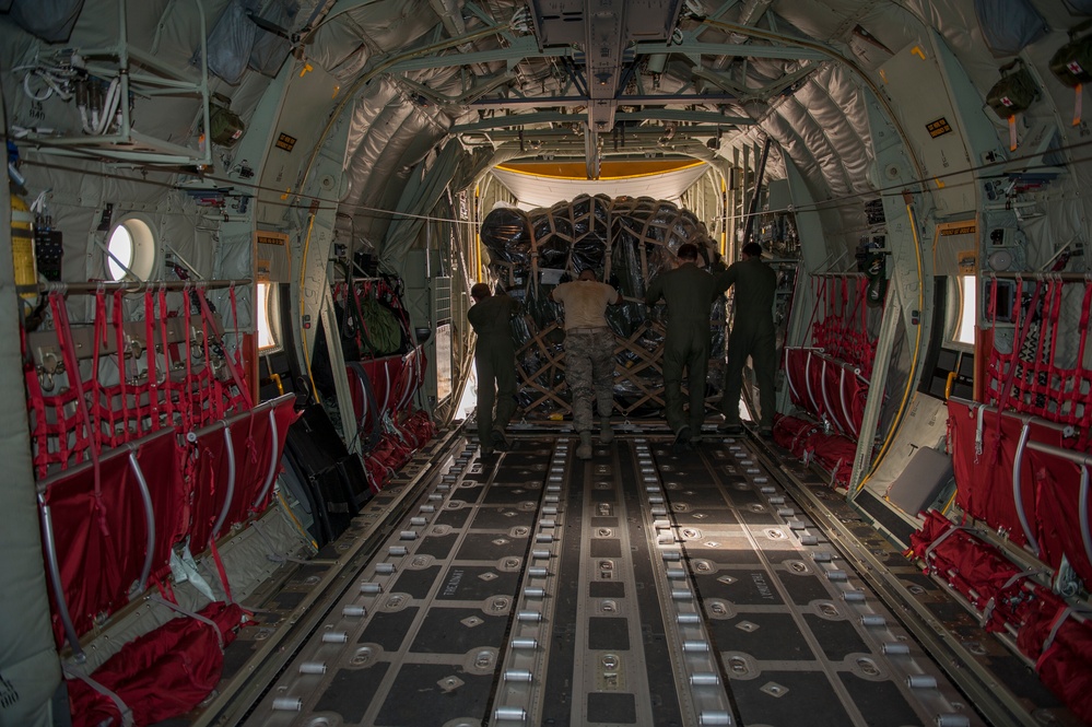 C-130J delivers US Air Force deployment cargo to Turkey