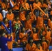 Taekwondo fans at CISM World Games