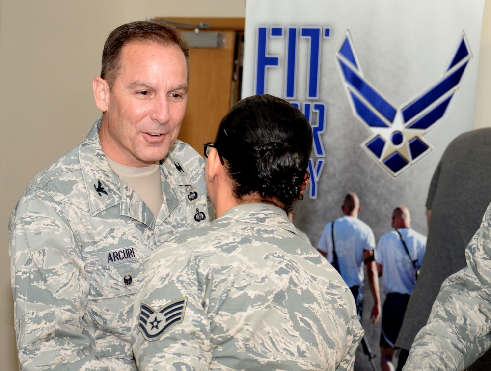 USAFE-AFAFRICA director of manpower, personnel, services visits RAF Mildenhall